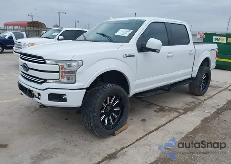 2018 Ford F-150 Lariat z USA, uszkodzony, nr VIN 1FTEW1E57JFD89572